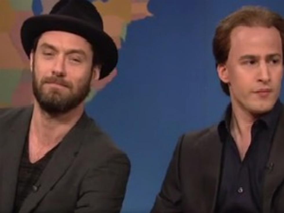 Jude Law Talks Acting with Nicolas Cage on &#8216;Saturday Night Live&#8217; [VIDEO]