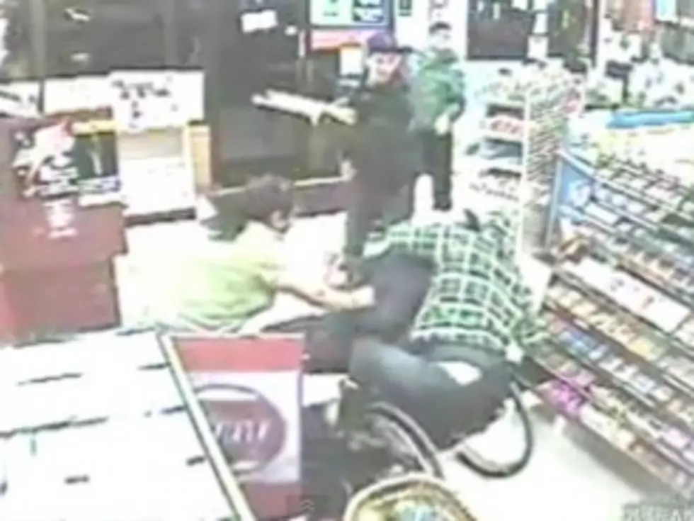Heroic Wheelchair-Bound Man Thwarts Convenience Store Robbery [GRAPHIC VIDEO]