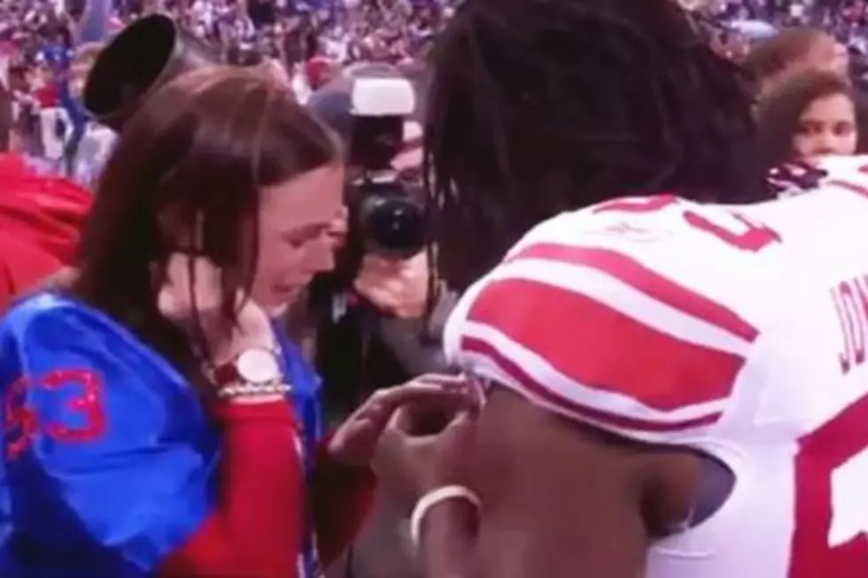New York Giant Greg Jones Proposed to His Girlfriend at the Super Bowl