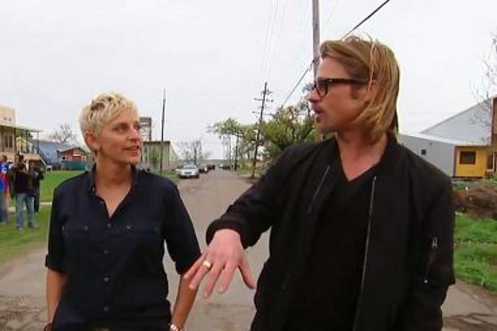 Brad Pitt Takes Ellen DeGeneres on a Moving Tour of New Orleans&#8217; Ninth Ward