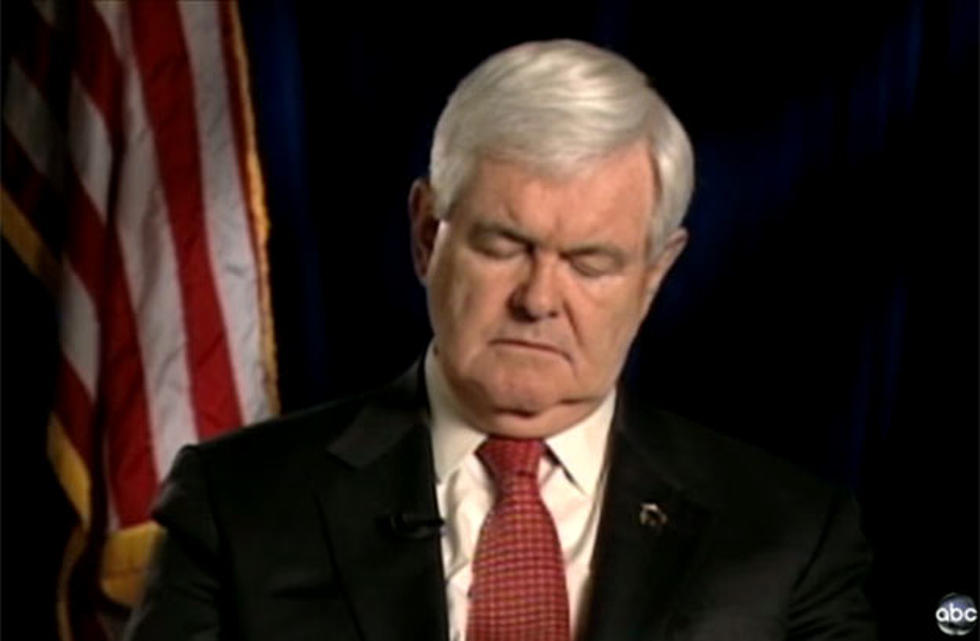 Did Newt Gingrich Fall Asleep Live on Camera?