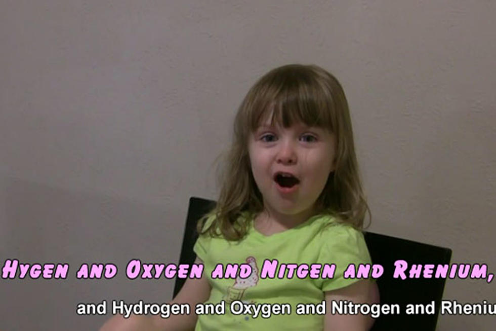 Adorable 3-Year-Old Helps You Remember the Elements