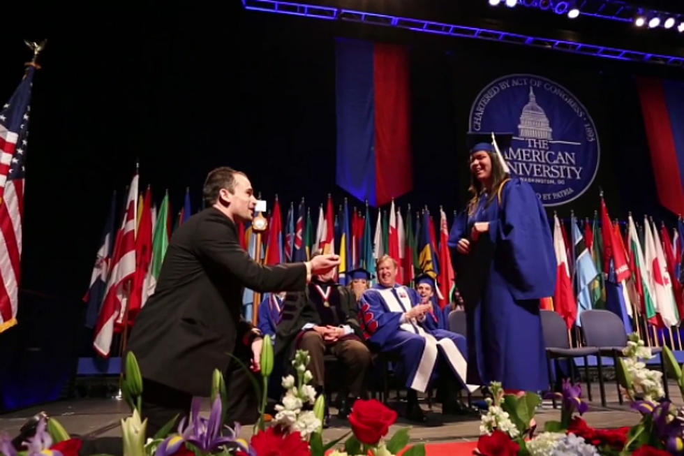 Woman Gets Surprise Marriage Proposal at College Graduation
