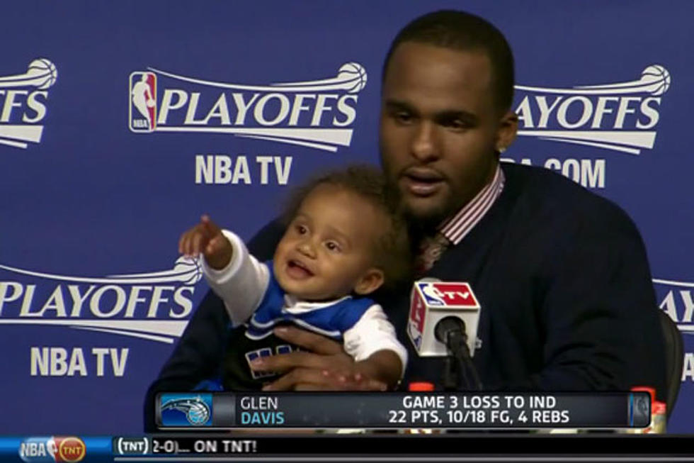 Glen Davis&#8217; Baby Holds the Most Adorable Interview Ever