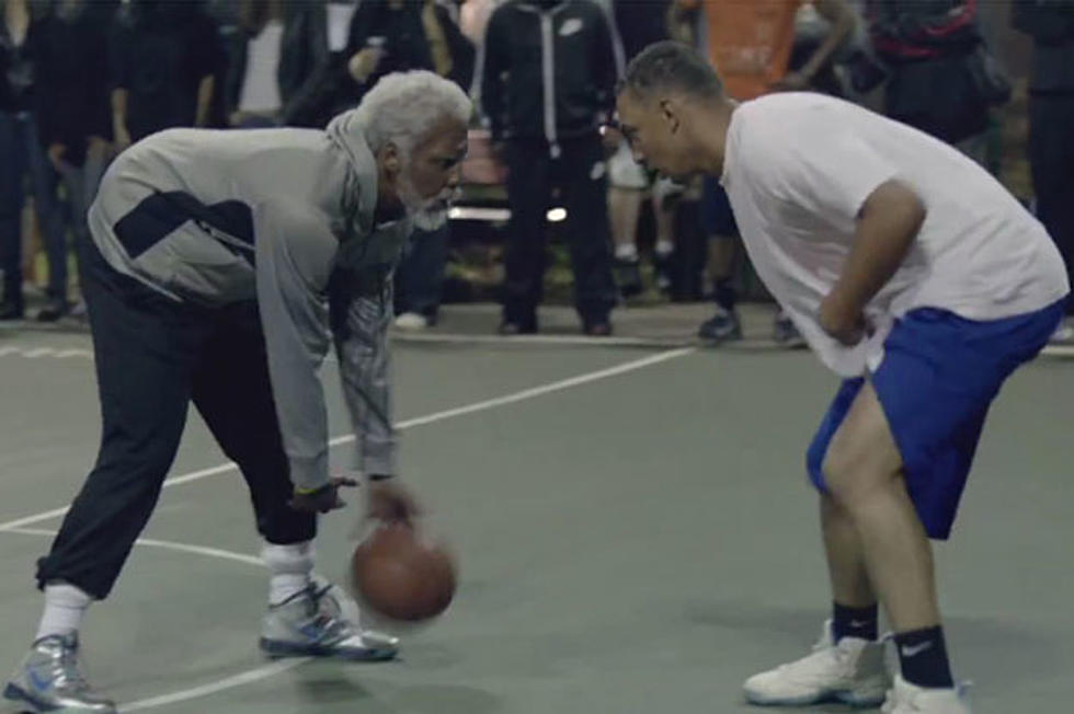 NBA Rookie Poses as Old Man, Schools Neighborhood Ballers