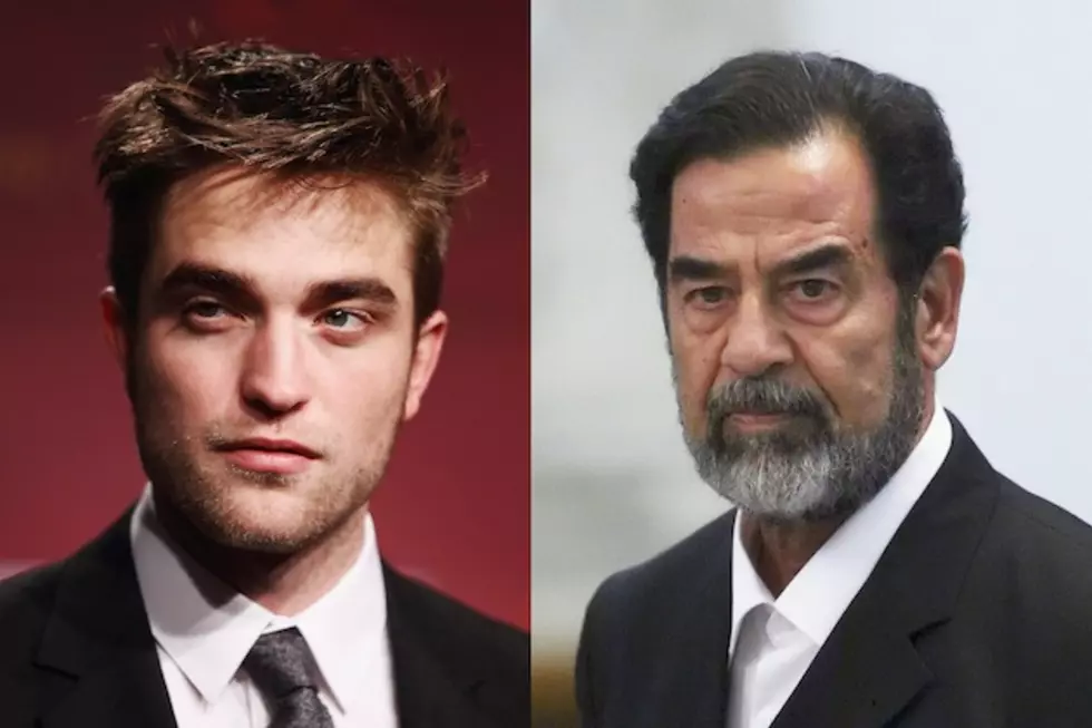 Saddam Hussein Could Be Hunted Down on the Big Screen By…Robert Pattinson?