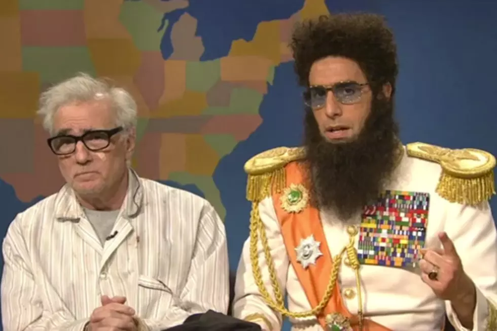 Sacha Baron Cohen as &#8216;The Dictator&#8217; Drops by &#8216;SNL&#8217; to Force Positive Movie Reviews Out of Martin Scorsese