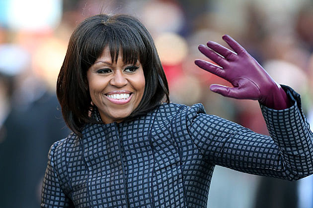 Michelle Obama Bangs