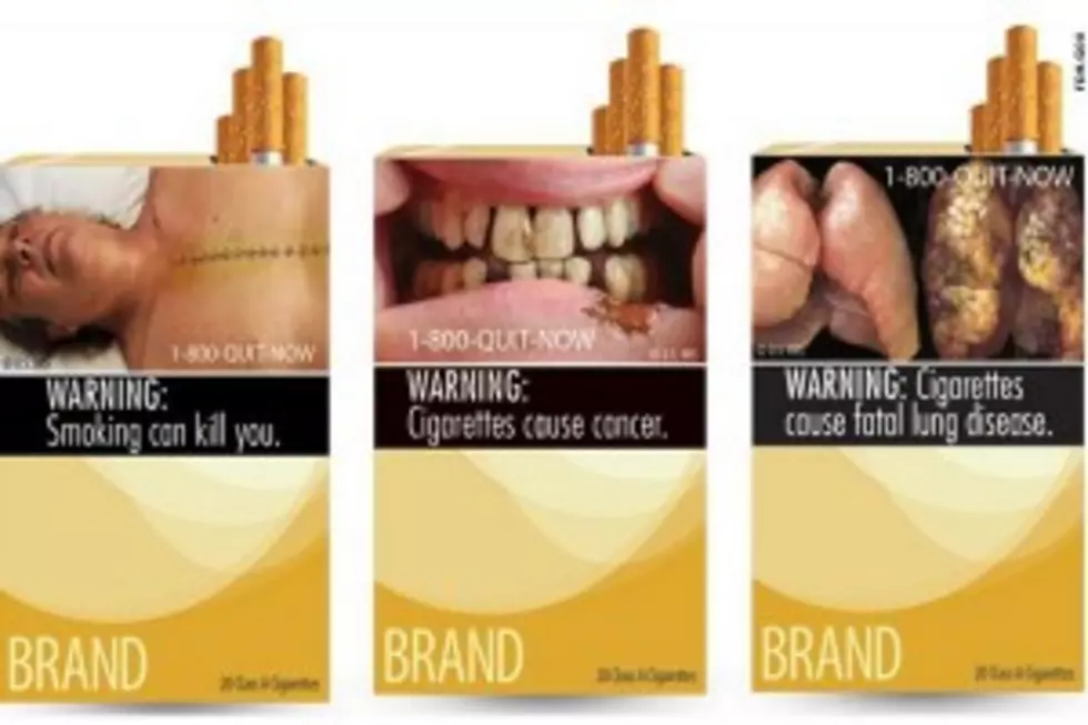 New Graphic Warning Labels To Cover Half of Cigarette Packs