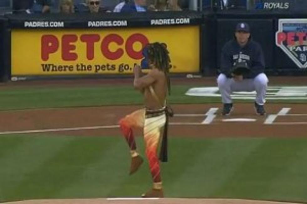 Cirque du Soleil Performer Unleashes Amazing Gravity-Defying First Pitch [VIDEO]