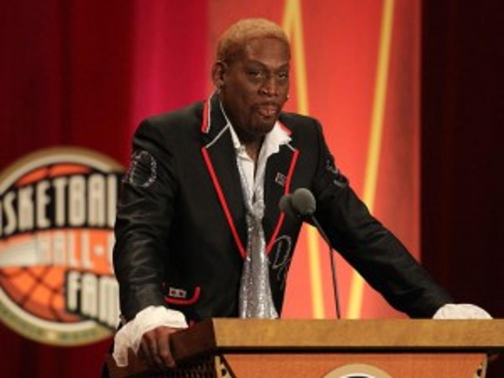 Watch Dennis Rodman Deliver Emotional Speech at NBA Hall of Fame Ceremony [VIDEO]