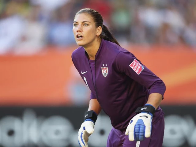 Hope Solo to appear nude Boris Streubel Getty Images