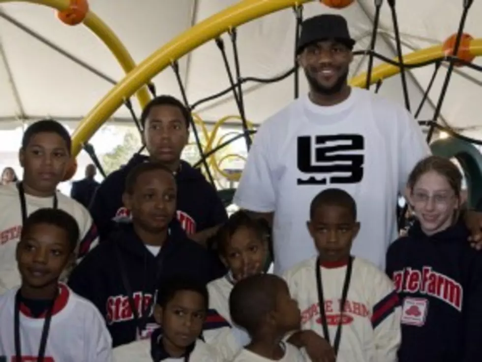 LeBron James Spends $240,000 to Renovate Clubhouse in His Hometown [VIDEO]