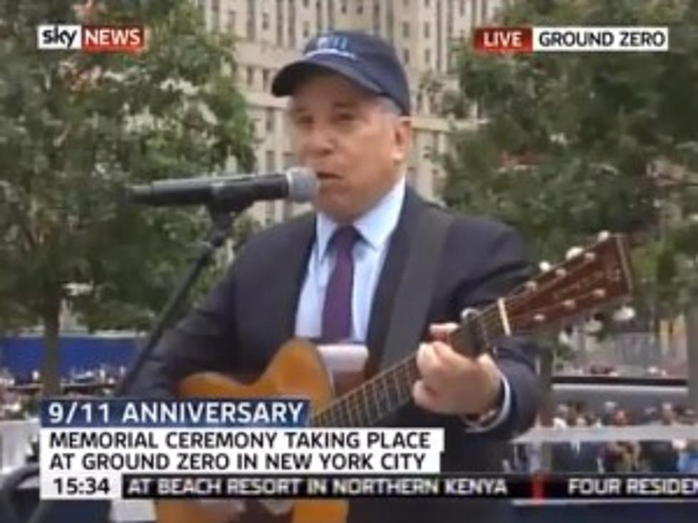 Paul Simon Gives Poignant Performance of &#8216;The Sound of Silence&#8217; at Ground Zero [VIDEO]