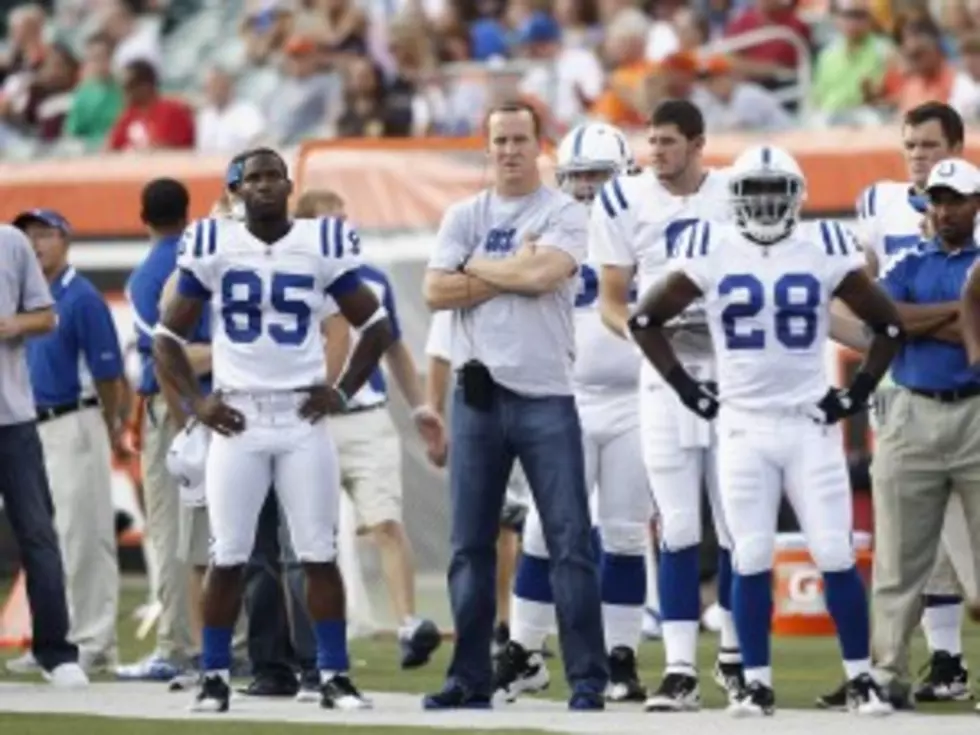 Colts&#8217; QB Peyton Manning Will Sit Out Game for First Time Since 1997