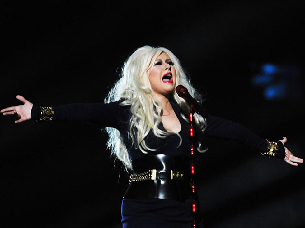 Christina Aguilera Travels In Style to Michael Jackson Tribute Concert