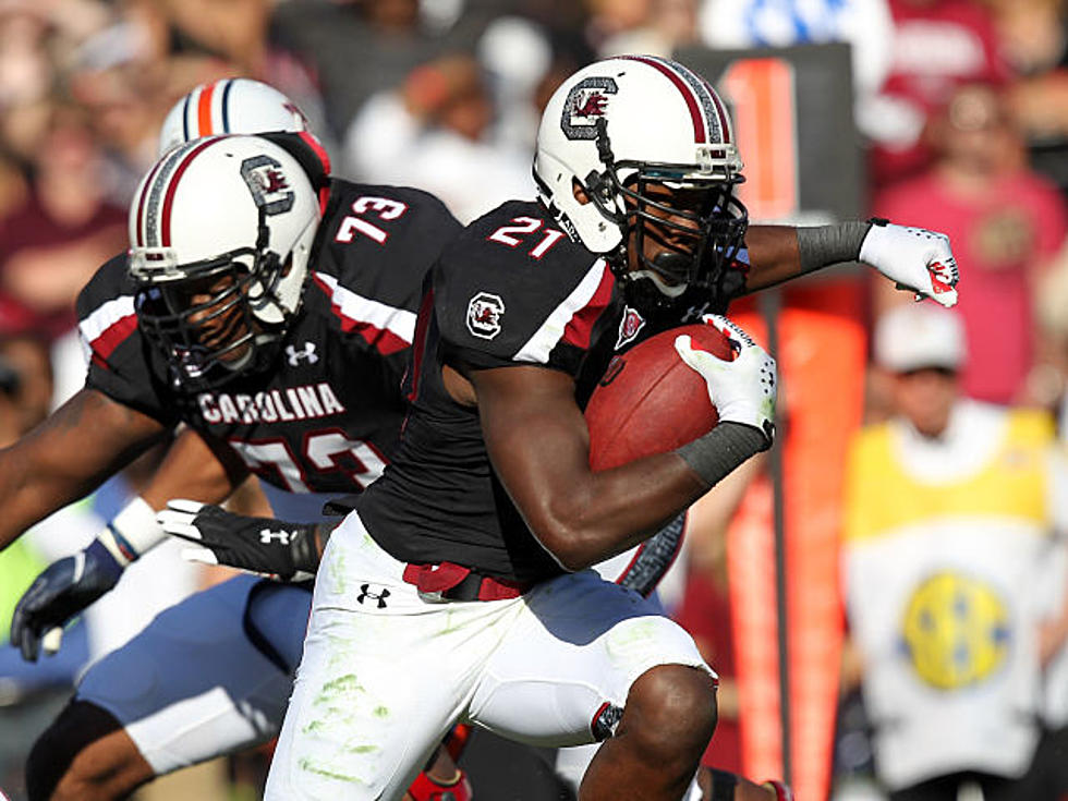 South Carolina Star Running Back Marcus Lattimore Out for Season with Knee Injury