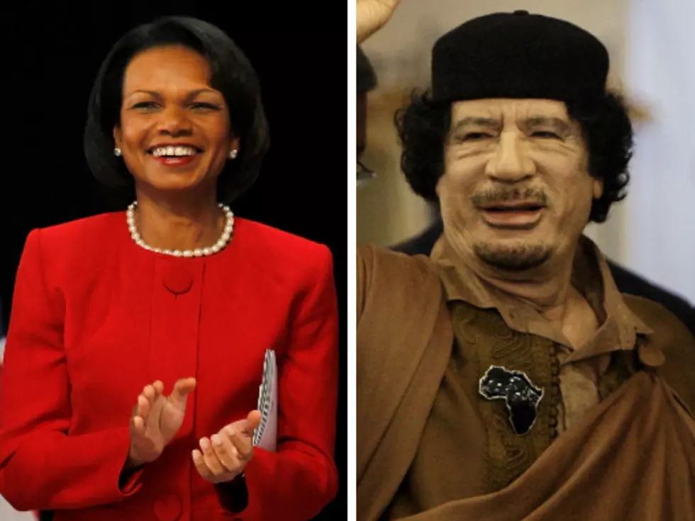 Condoleezza Rice Admits Gadhafi&#8217;s Fixation with Her Was &#8216;Weird and a Bit Creepy&#8217;