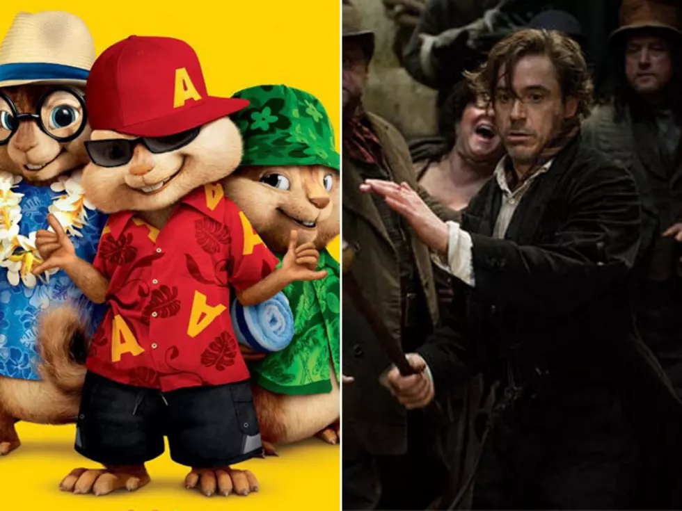 New Movie Releases — &#8216;Alvin and the Chipmunks: Chipwrecked&#8217; and &#8216;Sherlock Holmes: A Game of Shadows&#8217;