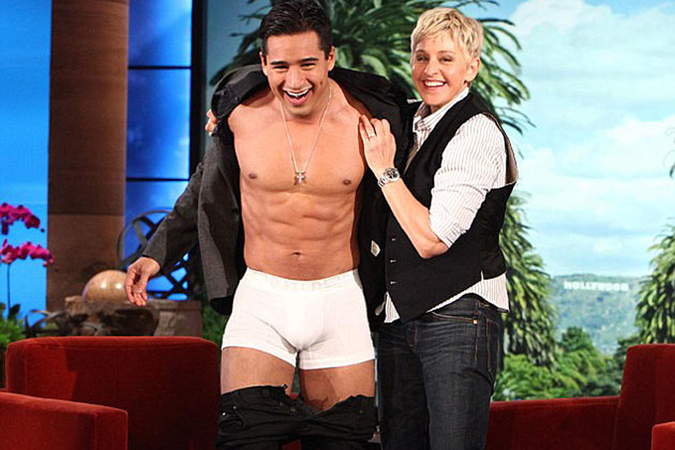 Mario Lopez Only Strips for Ellen DeGeneres – Hunk of the Day [PICTURES, VIDEO]