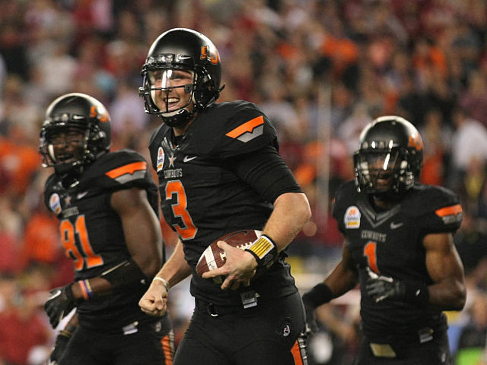 Oklahoma State Edges Stanford, 41-38, In Overtime to Win Fiesta Bowl