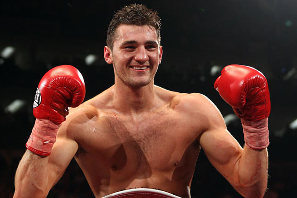 Boxing Champion Nathan Cleverly Goes Shirtless for TV Presenter – Hunk of the Day [PICTURES]