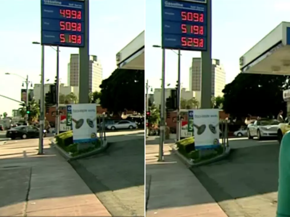 Watch Gas Prices Go Up a Dime During Live News Broadcast [VIDEO]