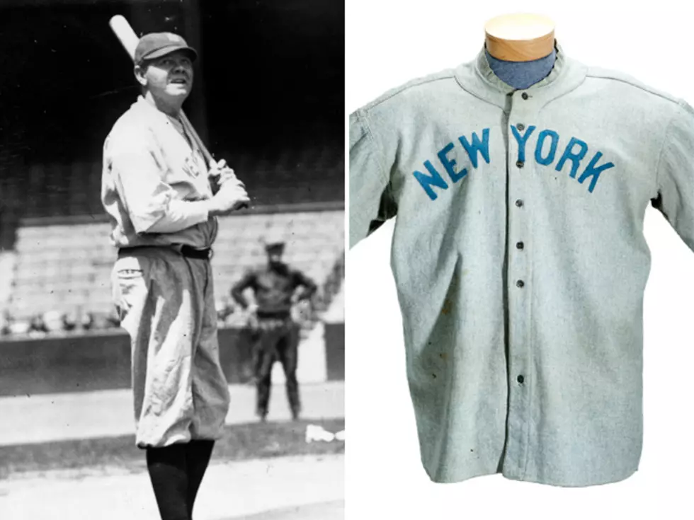 Babe Ruth's New York Yankees Jersey Smashes Record By Selling for