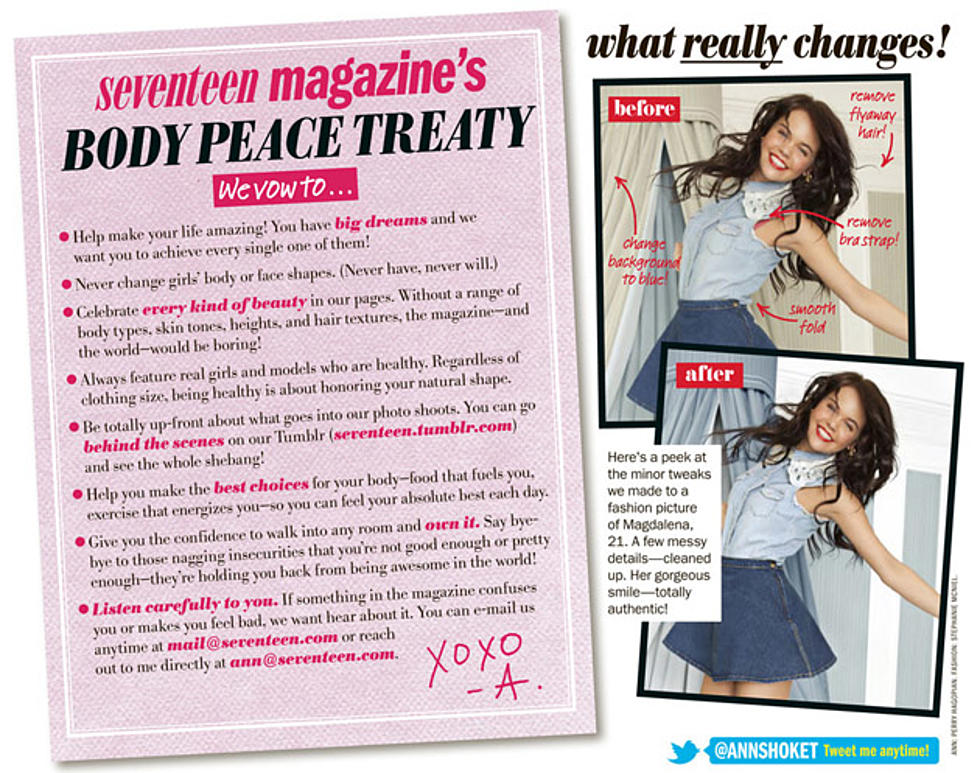Petition Convinces Seventeen Magazine to Stop Altering Photos of &#8216;Real&#8217; Girls