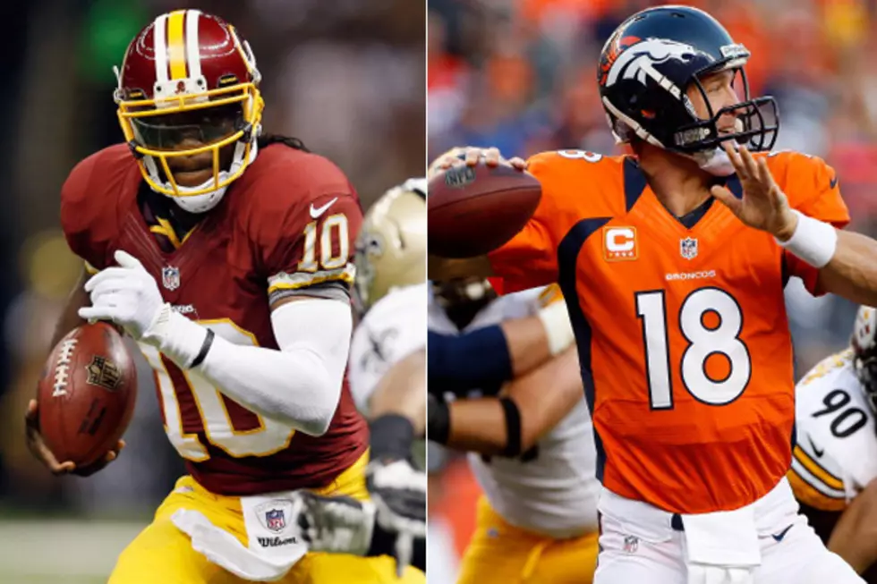 Who Had the Better Performance, Peyton Manning or Robert Griffin III? — Sports Survey of the Day