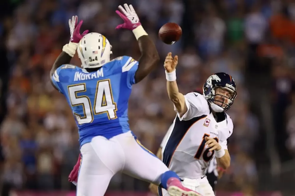 Monday Night Football: Peyton Manning Rallies Broncos Over Chargers, 35-24