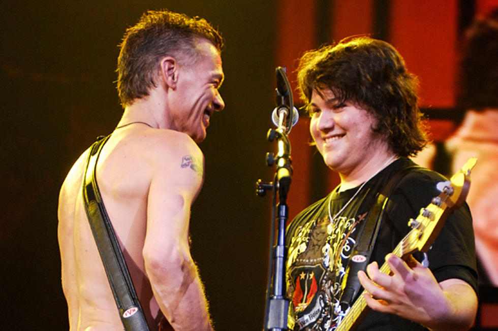 Eddie Van Halen Says Bassist-Son Wolfgang Van Halen Is &#8216;Just One of the Band&#8217;
