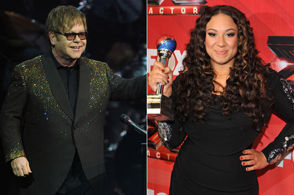 Elton John to Star Alongside &#8216;X Factor&#8217; Winner Melanie Amaro in Super Bowl Commercial