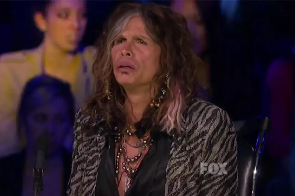 Steven Tyler One-Ups J. Lo&#8217;s Oscar Nip-Slip on &#8216;American Idol&#8217;