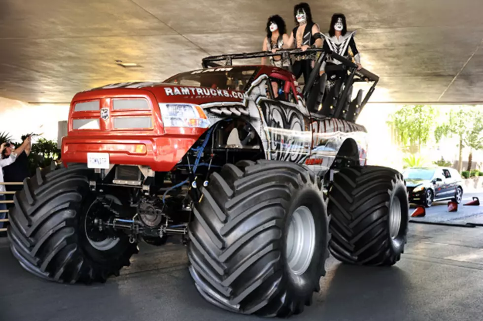 Kiss Ride a Monster Truck to the 2012 ACM Awards in Las Vegas
