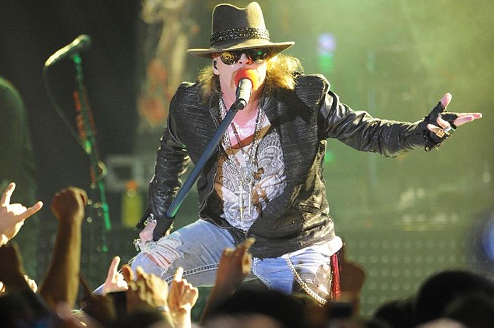 Axl Rose Threatens to End Guns N&#8217; Roses Show After Audience Member Throws Trash on Stage