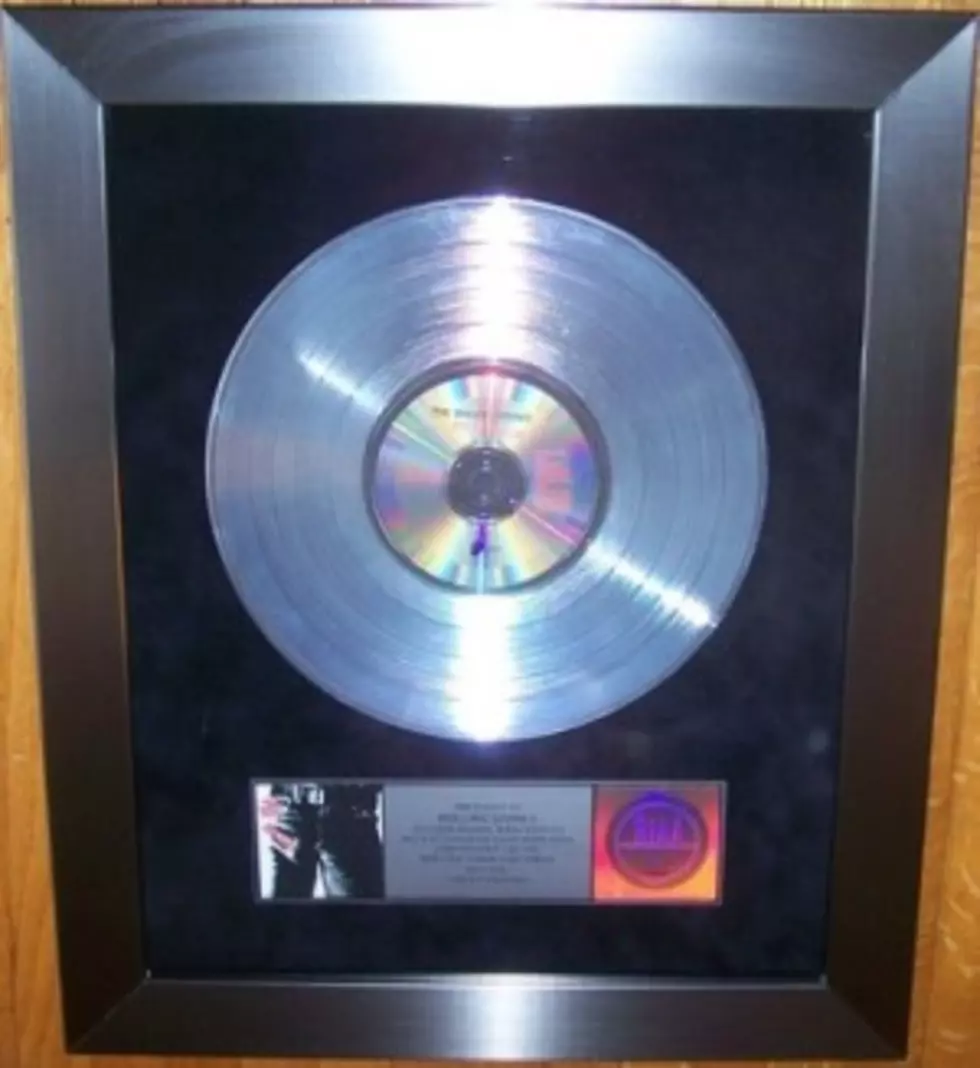 Rolling Stones Triple Platinum Award Sells for $1,300 on eBay