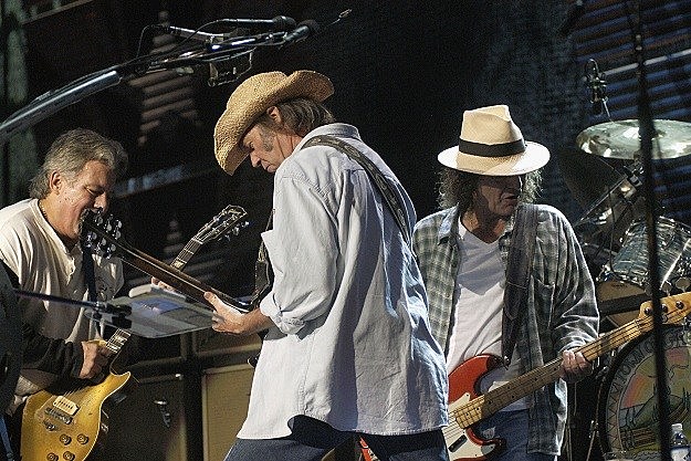Neil Young reactivated the legendary Crazy Horse band for his latest record,