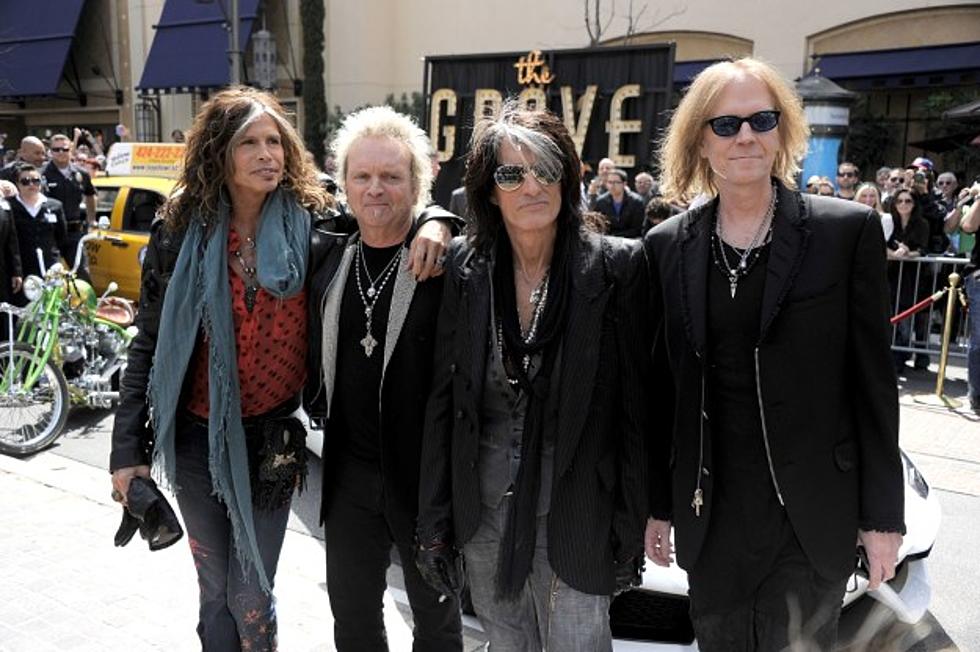 Backstage Footage of Aerosmith Reveals Band in Good Spirits