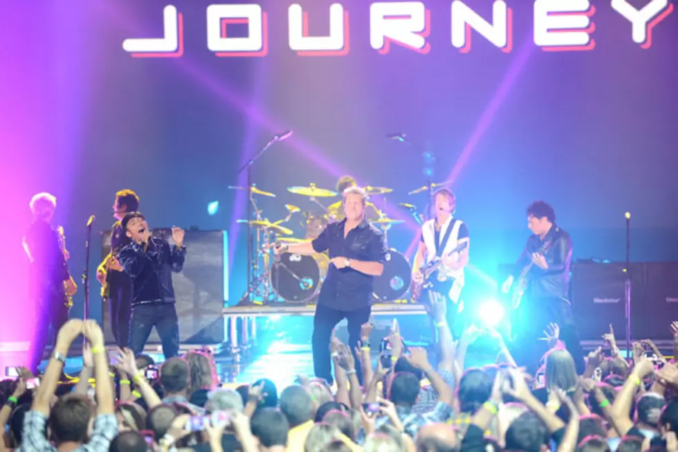Journey Team Up With Rascal Flatts to Perform &#8216;Don&#8217;t Stop Believin&quot; at CMT Awards