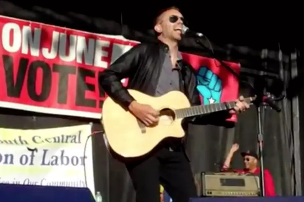 Rise Against&#8217;s Tim McIlrath Delivers Powerful Neil Young Cover &#8216;Ohio&#8217; at Wisconsin &#8216;Get Out the Vote&#8217; Rally