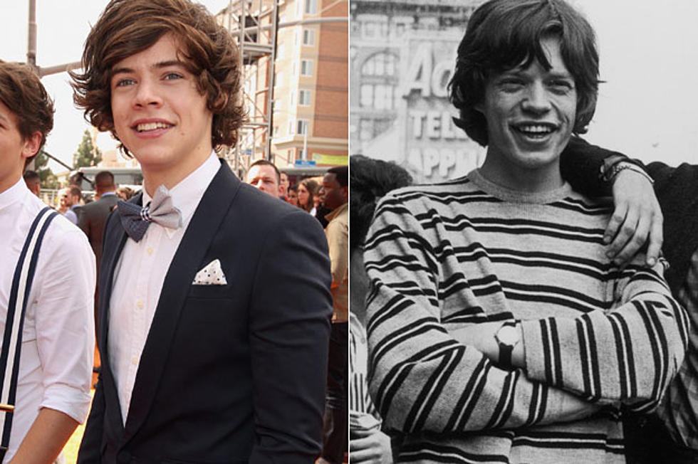 Mick Jagger + Harry Styles – Rock Star Look-Alikes