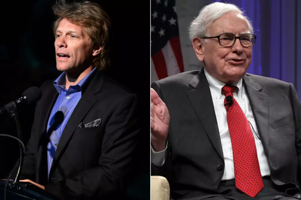 Jon Bon Jovi Sings Duet With Warren Buffett at Philanthropy Summit