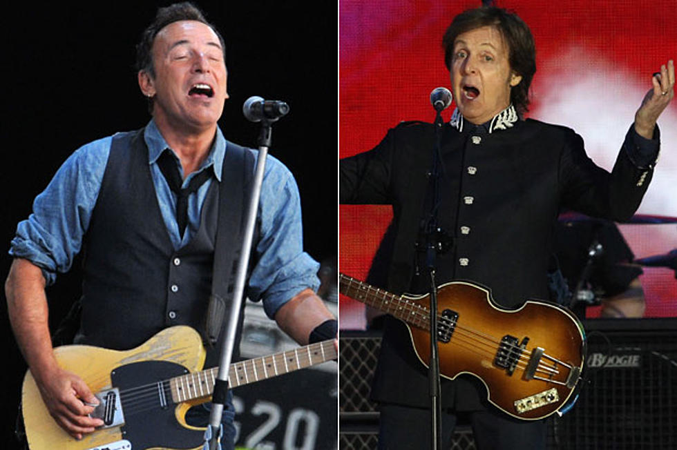 Bruce Springsteen + Paul McCartney Cut Off for Breaking Curfew at Hard Rock Calling 2012