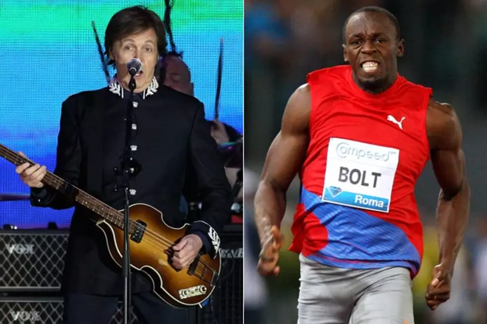 Paul McCartney Shares His Admiration for Sprinter Usain Bolt