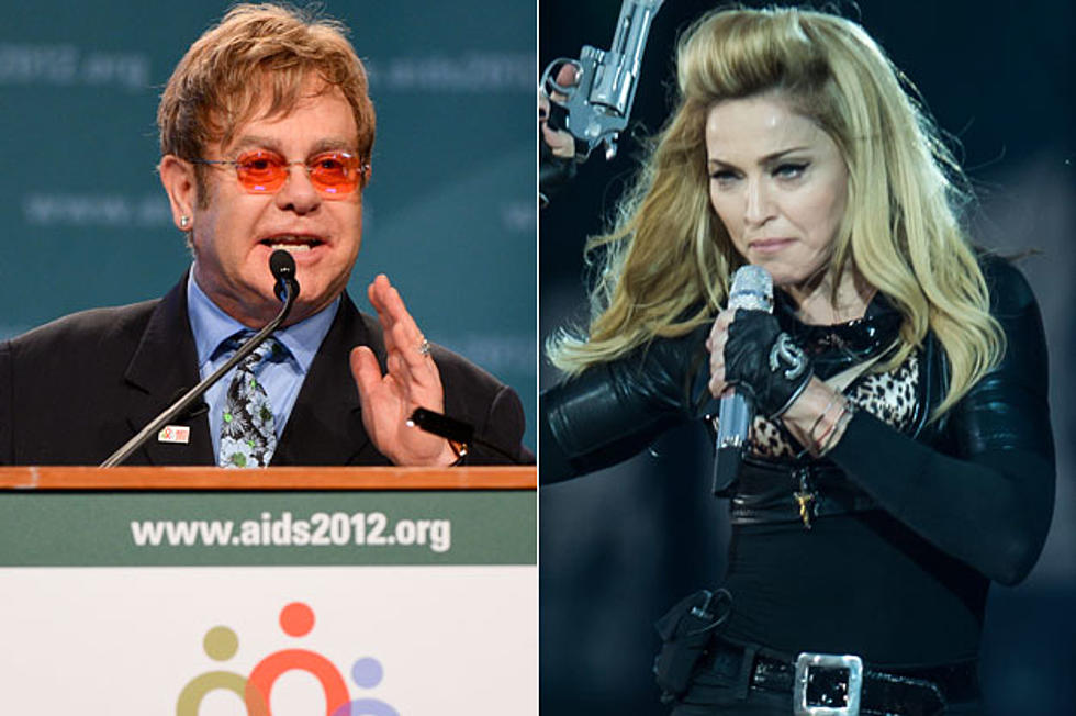 Elton John Calls Madonna a &#8216;Fairground Stripper&#8217;