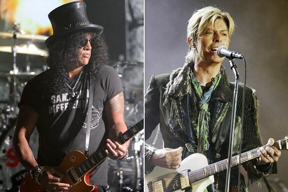 Slash Once Caught His Mom Naked with David Bowie