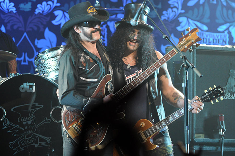 Lemmy from Motorhead Joins Slash on Stage in Boston
