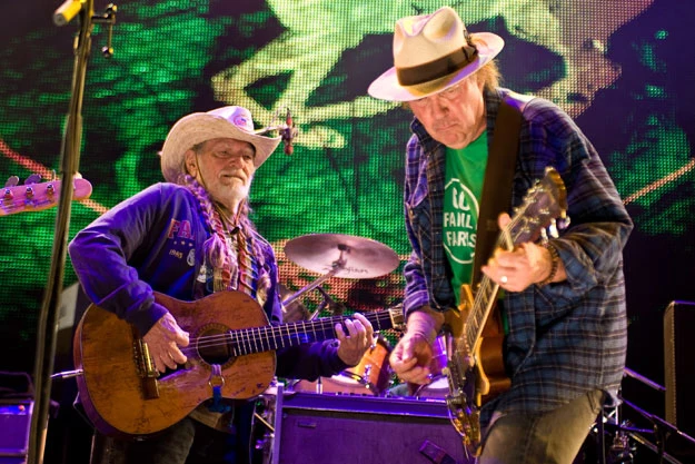 Willie Nelson and Neil Young