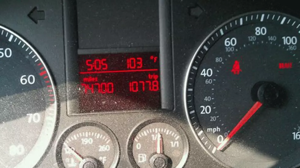 Dashboard Thermometer Photos for First Day of Summer